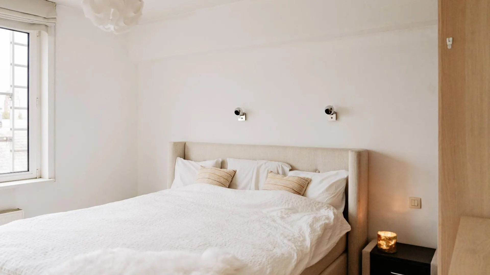 Prachtig Appartement Met Weids Uitzicht Op Aaa Locatie Antverpy Belgie